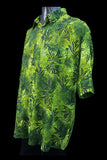 Green Leaf Men's Short Sleeve Shirt | SHRINE CLOTHING - SHRINE