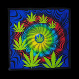 Psychedelic Ganja Spiral Bandana FREE SHIPPING in U.K. | SHRINE - SHRINE